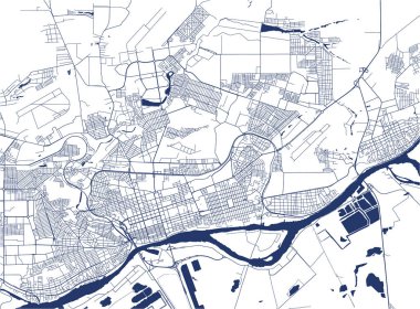 Rostov-on-Don, Rusya'nın şehir haritası