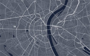 Köln şehrinin haritası, Almanya