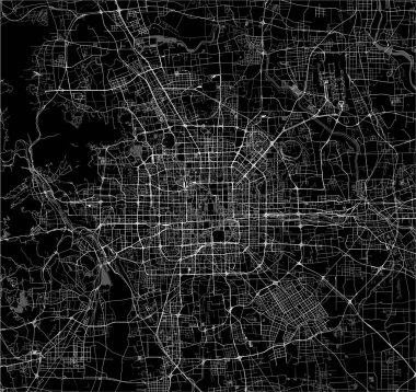 Pekin, Çin şehir haritası