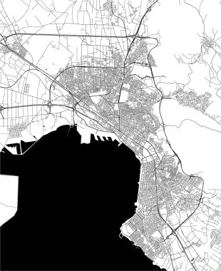 Selanik şehir haritası, Yunanistan