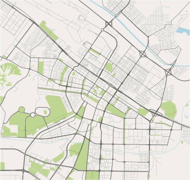 Ashgabat, Türkmenistan haritası