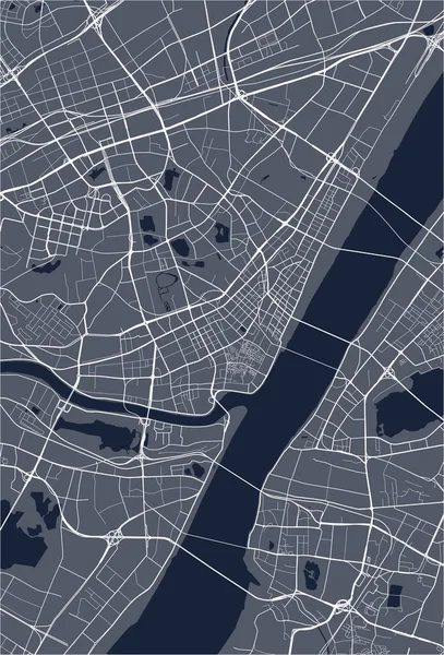 Çin, Wuhan şehrinin haritası.