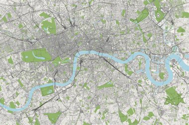 Londra haritası, Büyük Britanya