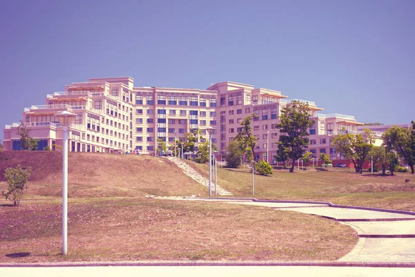 Campus op het eiland, Russische Verre Oosten federale universiteit-Fefu, — Stockfoto