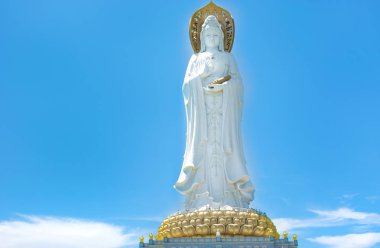 Budist Park, açık alan, birçok heykel ve Sanya.Centre Adası Kültür ve din üzerinde güzel yerleri.