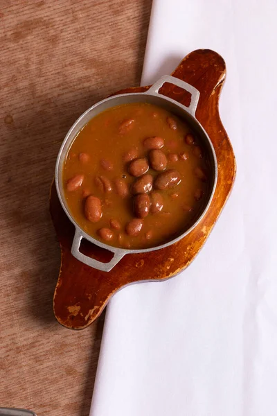 Sopa Frijoles Rojos Tradicional Medellin Colombia Platón Comida Colombiana Antioquia —  Fotos de Stock