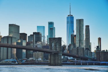 Gün batımında Manhattan