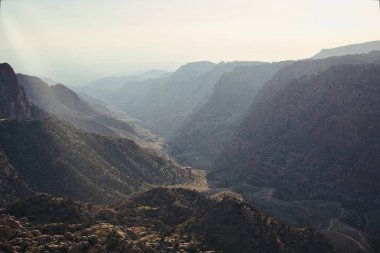 Dana Dağları ve gün batımı