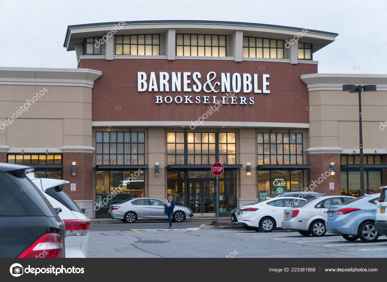 New York Usa Circa 2018 Barnes Noble Booksellers Book Store
