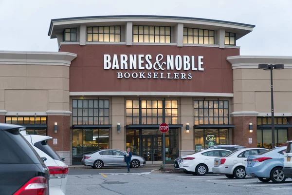 Nowy Jork Usa Około 2018 Barnes Noble Księgarzy Książki Sklep — Zdjęcie stockowe