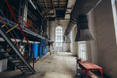 Şeker fabrikası, detayları işleyin. Yüksek kalite fotoğraf