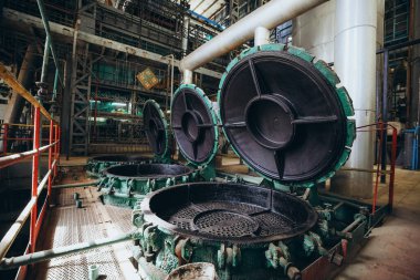 Şeker fabrikası, detayları işleyin. Yüksek kalite fotoğraf