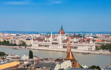 Macaristan Parlamentosu'nun ve Tuna Nehri Budapeşte '