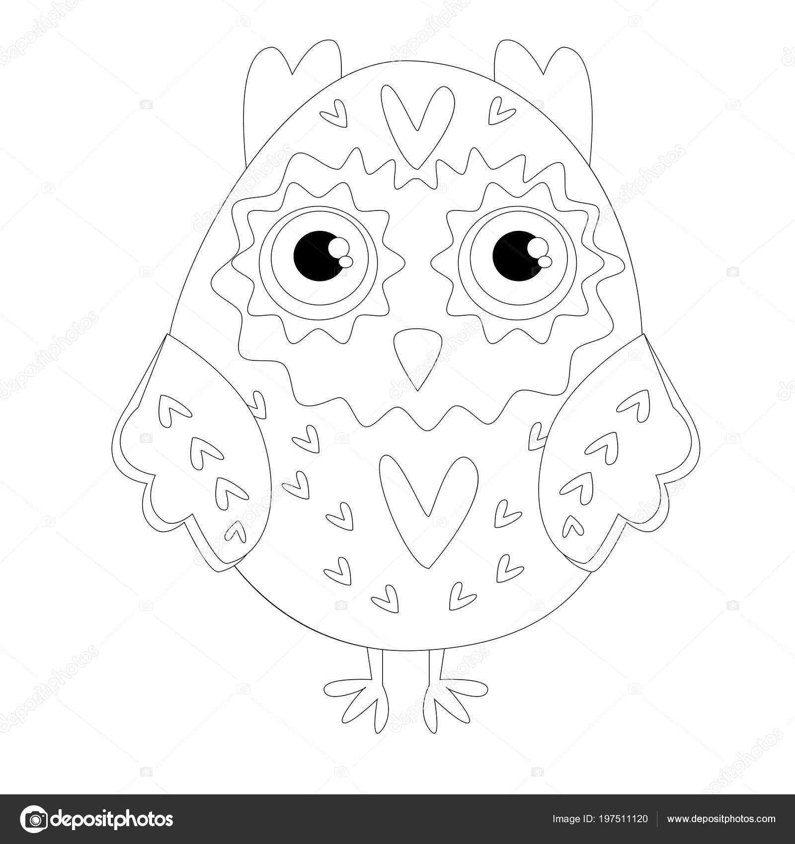 Owl Outline Drawing Burge Bjgmc Tb Org