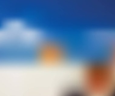 Soyut yeşil ve mavi ışık ile degrade arka plan bulanık. Doğa zemin. Vektör çizim. Grafik tasarım, başlık sayfası veya poster için ekoloji kavramı