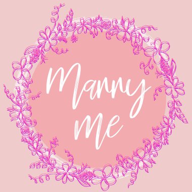 Sevgililer pembe arka plan kelime ile evlenir misin