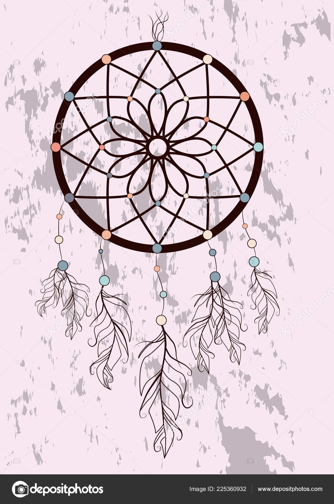 Dream Catcher and Feathers Best Temporary Tattoos| WannaBeInk.com