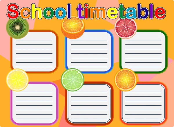 School time table Stock Photos, Royalty Free School time table Images ...