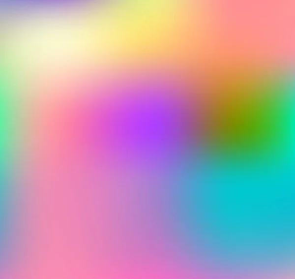 Fondo Arco Iris Abstracto Desenfoque Suave Bokeh Cuadrado — Vector de stock