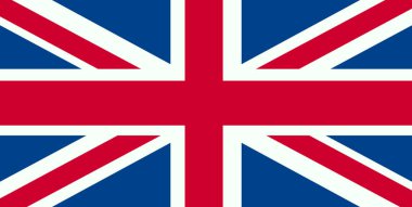 İngiltere bayrak. Büyük Britanya bayrağı