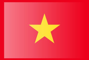 Vietnam, Vietnam bayrağı basit bayrağı. 