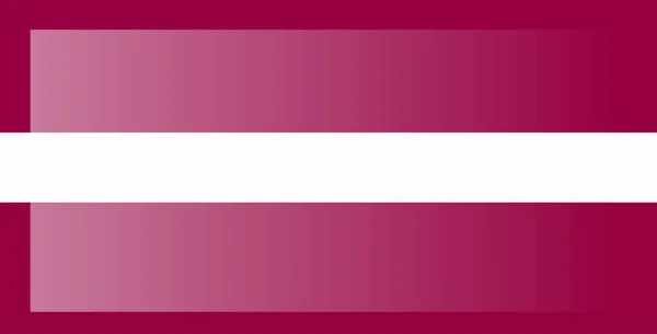Bandeira Letónia Cores Oficiais Proporção Corretamente —  Vetores de Stock