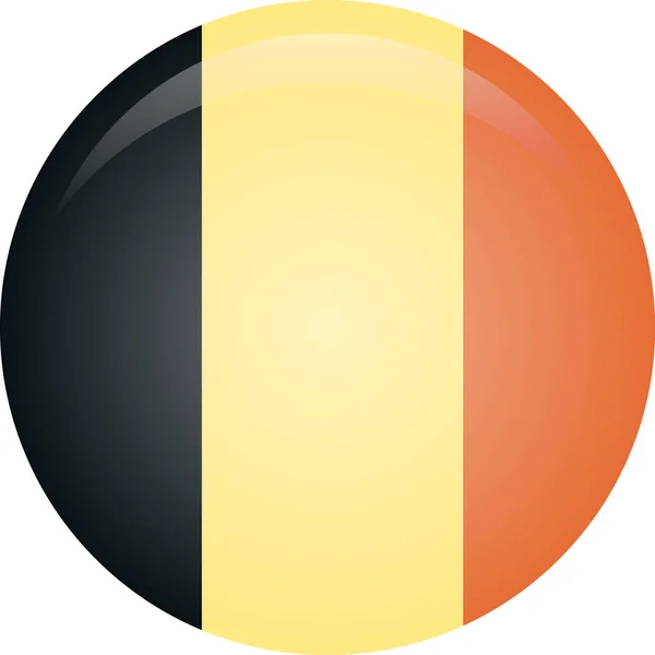 比利时国旗 官方颜色 比利时国旗 — 图库矢量图片