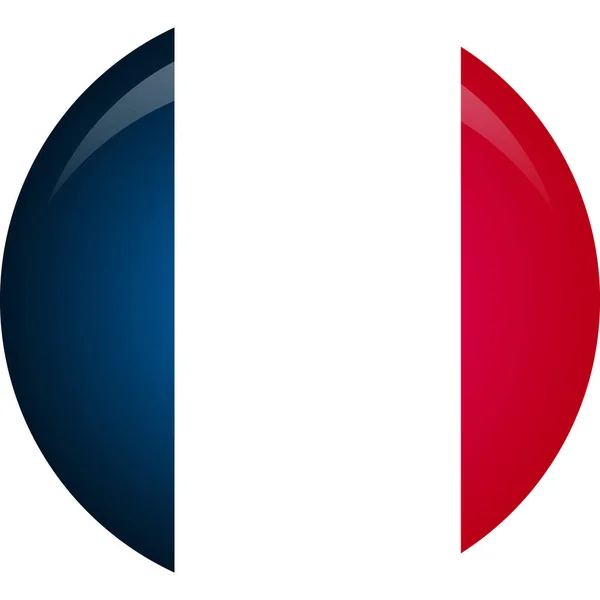 Drapeau France Symbole Fête Indépendance — Image vectorielle