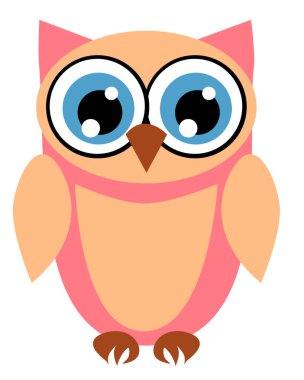 Sevimli kız baykuşlar. Bebek duş, bebek kızlar için partiler.