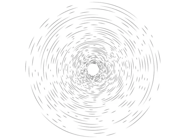 Абстрактный монохромный психоделический квадратный фон с круговым вихрем, спиралью или вихрем . — стоковый вектор