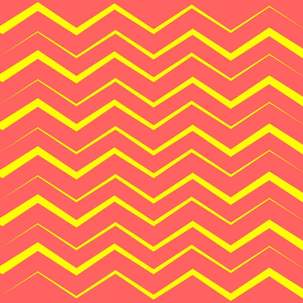 Gele chevron trendy patroon achtergrond — Stockvector