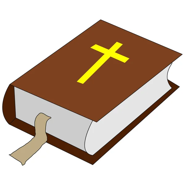 Ikonka biblického konceptu. Návrh symbolů v biblických symbolech. — Stockový vektor