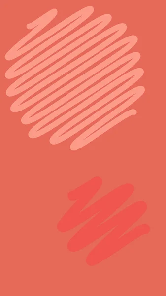 Fondo, color coral vivo, tendencia para negocios, póster, diseño — Vector de stock