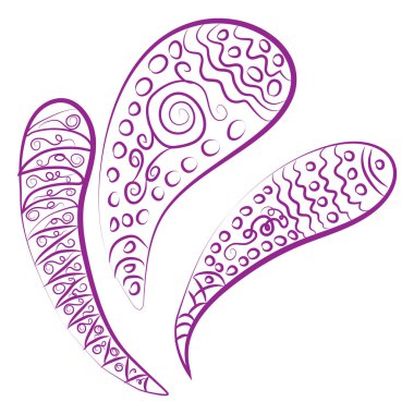 Paisley süsleme. Türk salatalık baskı. Tekstil için el çizimi deseni