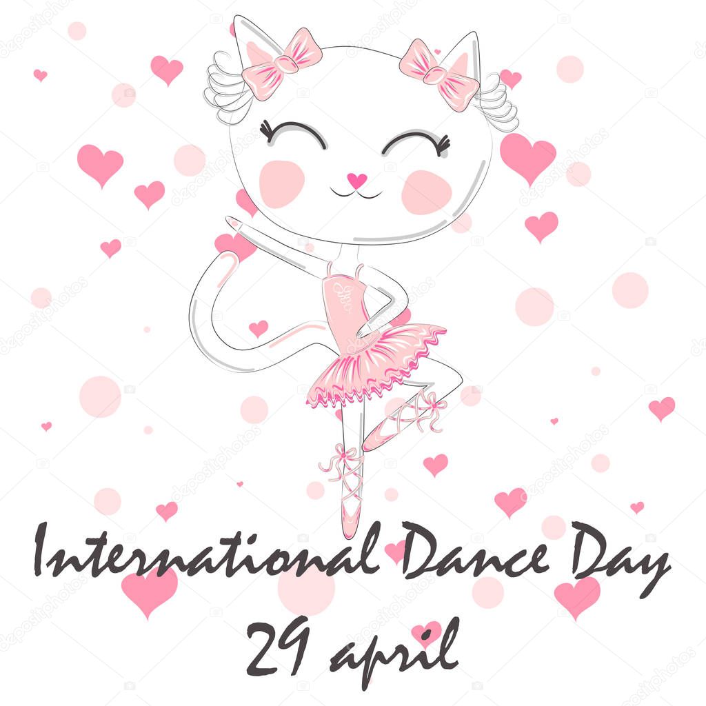 International Dance Day April 29 Design Template Banner Flyer Invitation Brochure Poster Or Greeting Card Premium Vector In Adobe Illustrator Ai Ai Format Encapsulated Postscript Eps Eps Format