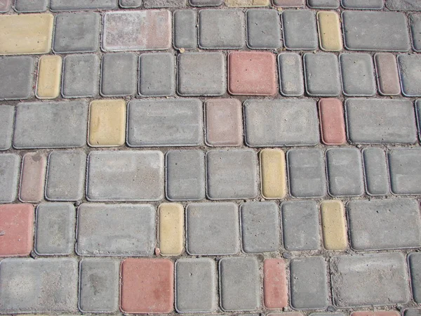 Pavimentación Piedra Vieja Calle Fondo Fondo Abstracto Del Antiguo Pavimento — Foto de Stock