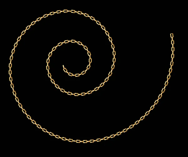 Golden Chain Collection - Linje, Link og brudt symbol på sikkerhed og ødelæggelse – Stock-vektor