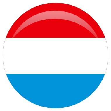 Lüksemburg bayrağı. Doğru boyutlar, eleman oranları ve renkler