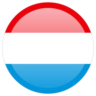 Lüksemburg bayrağı. Doğru boyutlar, eleman oranları ve renkler