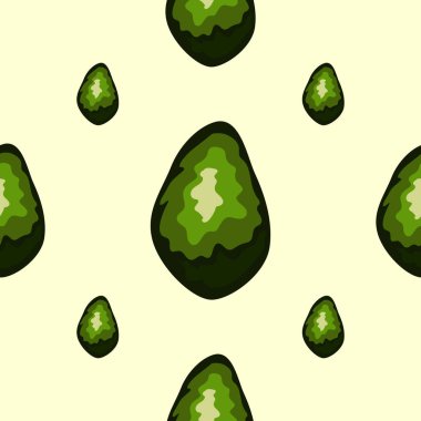 Avokado dikişsiz desen. baskı, kumaş ve organik, vegan, ham ürünler ambalaj. Eko ve sağlıklı gıda lar için doku