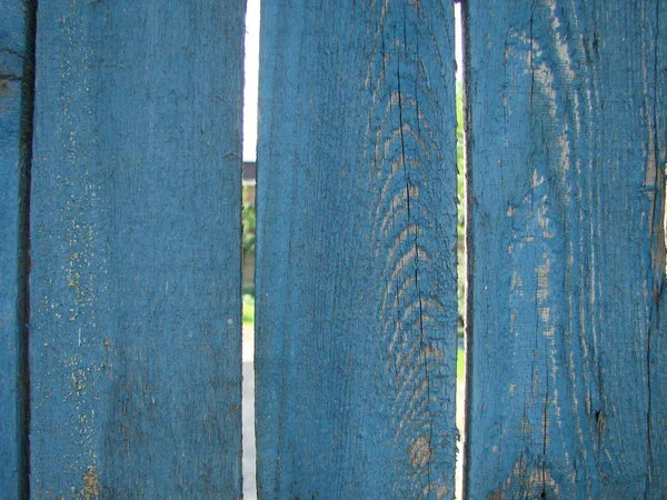 Vintage beach wood background old blue color wooden plank — Stock Photo, Image