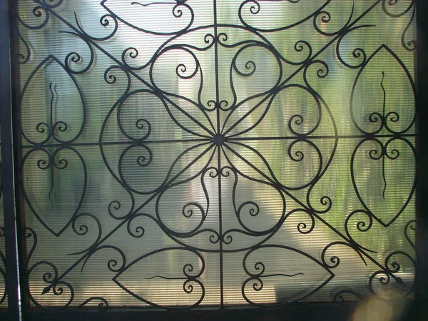Iron Gate Ornament — Stock Photo, Image