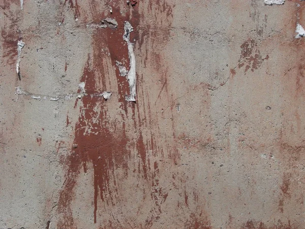 Grigio grunge strutturato muro. Ricevuto. Sfondo del vecchio muro di mattoni sporchi vintage — Foto Stock