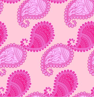 Güzel salatalıkların pürüzsüz desenleri Türk, Hint, İran