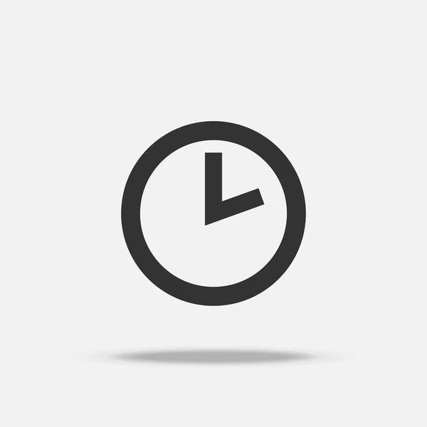 Піктограма Годинника Часу Єкт Концепція Бізнесу Підписати Символізувати Тему Простий — стоковий вектор