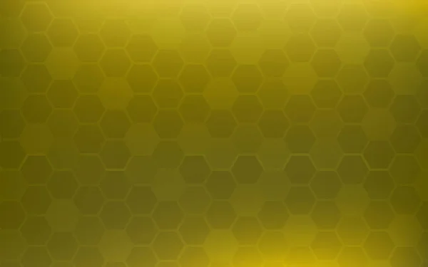 Yellow Honeycomb Abstract Background Wallpaper Texture Concept Minimal Theme — Stock Vector