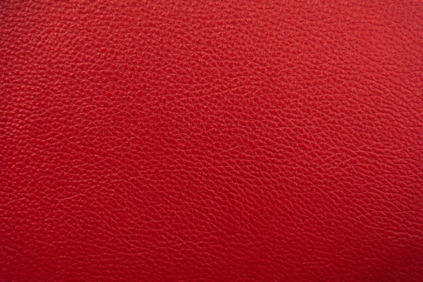 Red Leather Texture Background Luxury Genuine Textile Surface Material Wallpaper — Stock Photo, Image