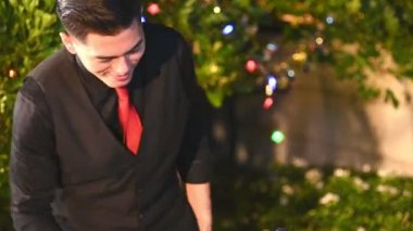 asya barmen kokteyl ve hileler yapma