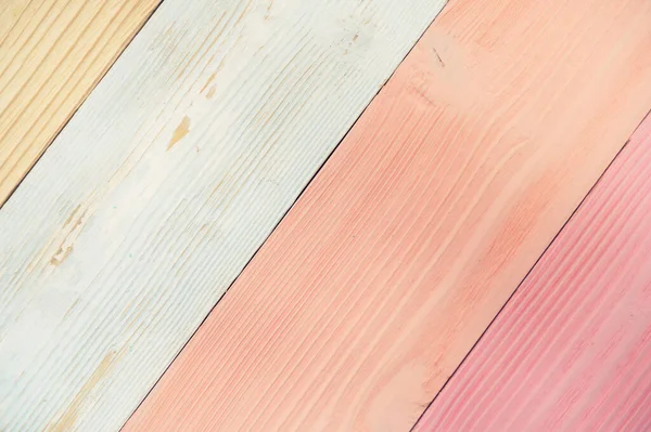 Multicolor Hout Plank Pastel Kleur Vloer Achtergrond Textuur Materiaal Behang — Stockfoto