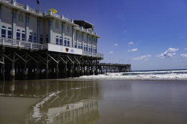 Bu Florida'da erken öğleden sonra daytona Beach deniz
